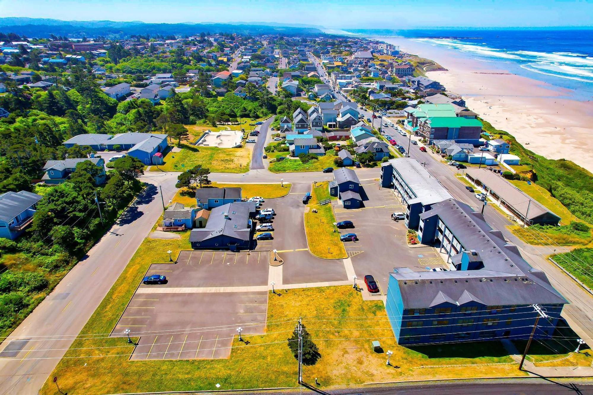 Oyo Waves Hotel Newport Or - Nye Beach Екстериор снимка